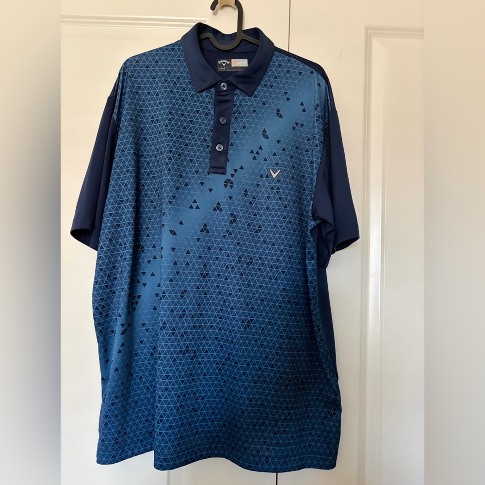 Callaway Opti Dri Mens Golf Shirt - Large